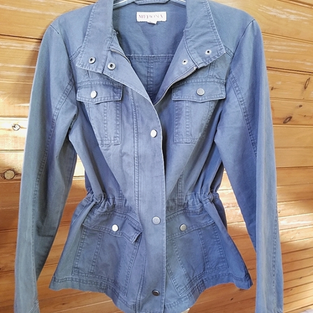 NWOT Grey Merona Utility Jacket